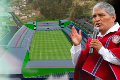 Estadio de Echaleche del cual habla Luis Chango.Cortesía