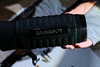 Uno de los objetos encontrados en poder de alias Pepo.