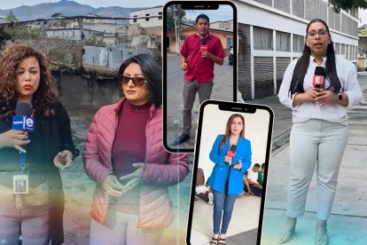 Periodistas de EXTRA de Guayaquil y Quito en coberturas.