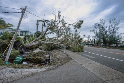 El huracán llego a las costas la noche del 9 de octubre.