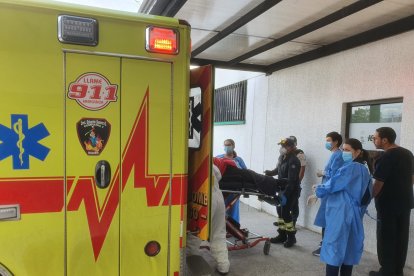 Las víctimas fueron atendidas tras el suceso.