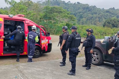Cuatro guardias de seguridad, de 33, 39, 47 y 53 años fueron llevados a la casa de salud.