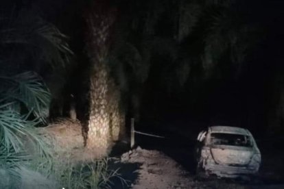 El sitio del hallazgo.