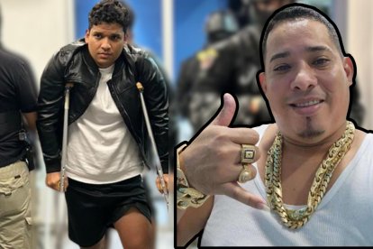 Azhael Roldán es hijo del extinto líder de Los Choneros, Junior Alexander Roldán Paredes, cuya muerte fue reportada en Colombia.