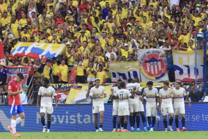 La selección de Colombia está en zona de clasificación directa al Mundial 2026.