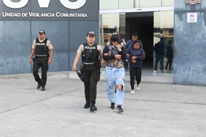 Los detenidos se dedicaban al delito de extorsión en el distrito Nueva Prosperina.