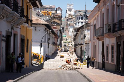 Intervenido el Centro Historico de Quito.