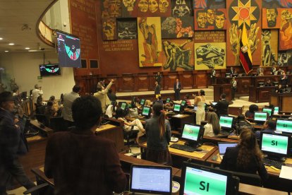 Algunos legisladores celebraron la resolución sobre continuar el juicio político.