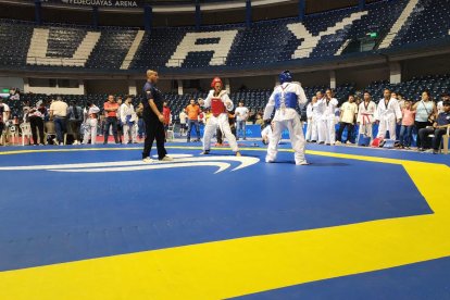 Los combates se dieron en el coliseo Voltaire Paladines Polo.