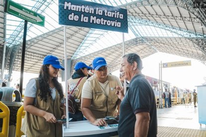 Personas pueden acudir a solicitar La Guayaca de forma presencial en las terminales de la Metrovía.