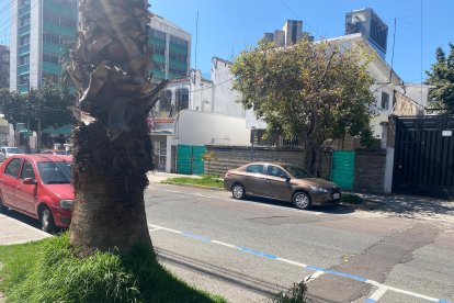 La casa en la que ingresaron los intrusos se encuentra en remodelación.