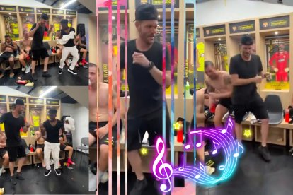 Javier Burrai le hizo a la salsa choke en el camerino de Barcelona