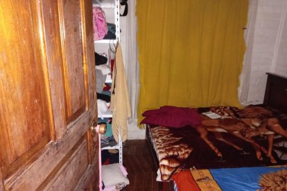 Así eran las habitaciones de los jóvenes pacientes.