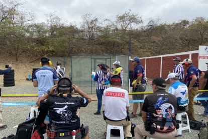 El Gran Nacional de tiro práctico se lo desarrollo en el Club Guayas de tiro y aviación.