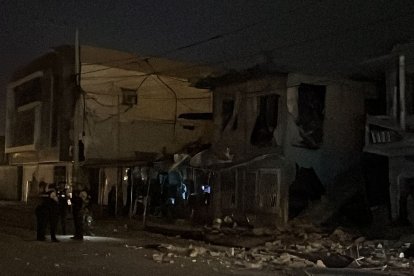 Los ataques explosivos se escucharon en gran parte de la ciudad de Machala.
