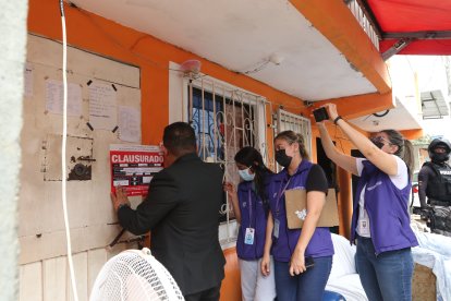 Los establecimientos irregulares fueron clausurados.