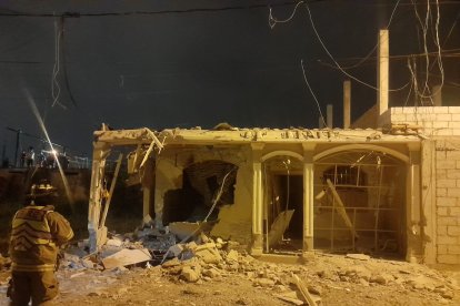 En el barrio Victorio Rizzo también quedaron severos daños.