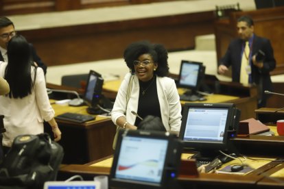 Paola Cabezas, asambleísta de la Revolución Ciudadana.