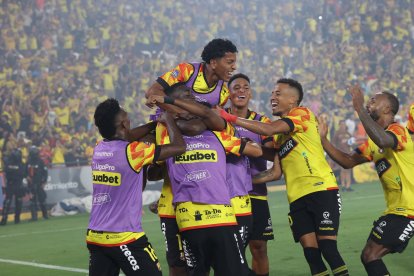 Barcelona ganó 2-1 a Emelec en la jornada pasada de la LigaPro.