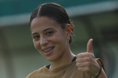 Fiorella Pico es la capitana de la selección y quien motiva a sus compañeras dentro y fuera de la cancha.