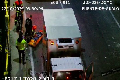 Fatal accidente de tránsito en Quito.