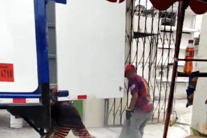 El traslado se hizo la tarde del sábado 26 de octubre.