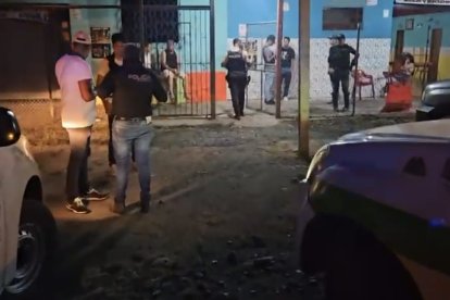 En el centro de tolerancia se realizó el levantamiento del cadáver.