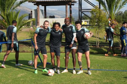 Los jugadores de Aucas resaltaron la unión del grupo como la clave para su mejoría.