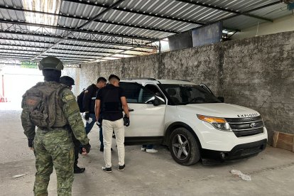 Un vehículo también fue registrado.