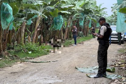 La Policía busca las cabezas de los cuerpos decapitados.