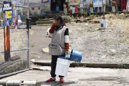 Varios barrios de Quito no tuvo agua potable.