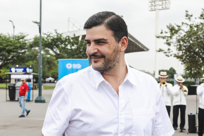 Aquiles Álvarez, alcalde de Guayaquil.