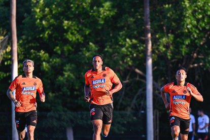 La selección de Colombia concentró en el complejo de Boca Juniors en Argentina antes de partir para Uruguay