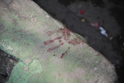 Dos de las cuatro personas baleadas, murieron.