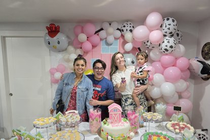 José Daniel Parra celebró los 2 añitos de su hija, en Estados Unidos