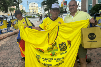 'Cascarita' sigue a la Tricolor adonde sea.