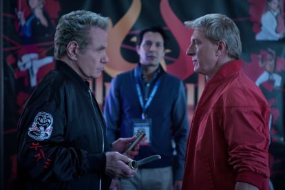 Daniel LaRusso, Johnny Lawrence y John Kreese