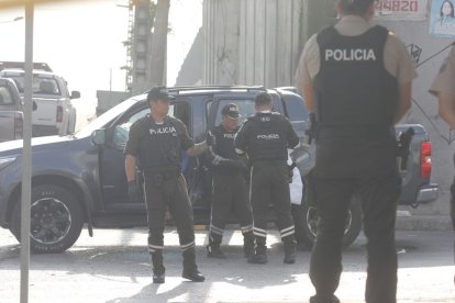 Según la Policía, el objetivo de los delincuentes era el copiloto.