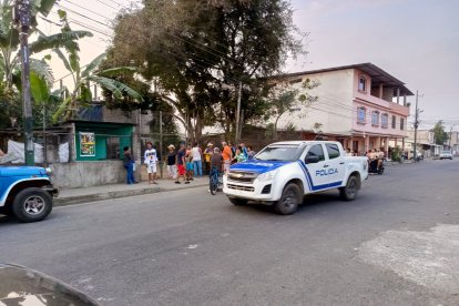 Byron Morán, quien estaba jugando vóley, fue alcanzado por los disparos que posteriormente le quitaron la vida.