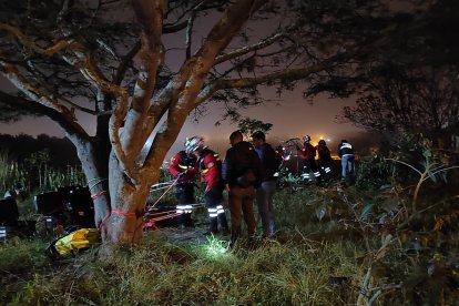 Previo al hallazgo del cuerpo, se hizo una búsqueda incesante en Ibarra.
