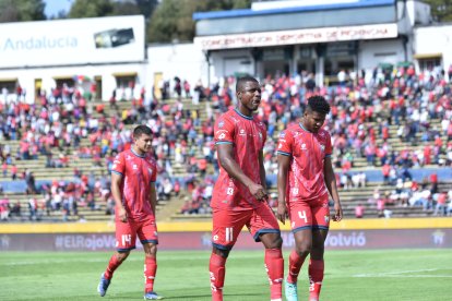 Los jugadores de El Nacional han reclamado varias veces por atrasos en sus sueldos.