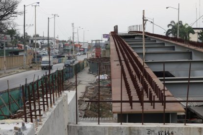 La construcción de la obra comenzó en la administración pasada.