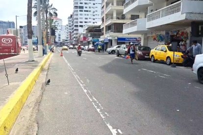 En esta zona fue asaltada la mujer.