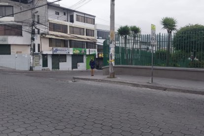 En este sitio de Carapungo se registró el ataque durante el robo.