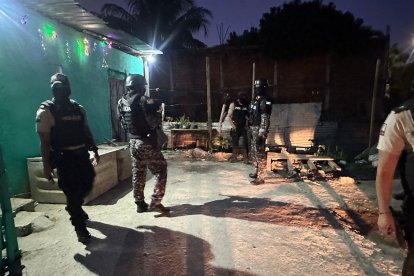 Entre los detenidos está alguien que es requerido por Interpol.