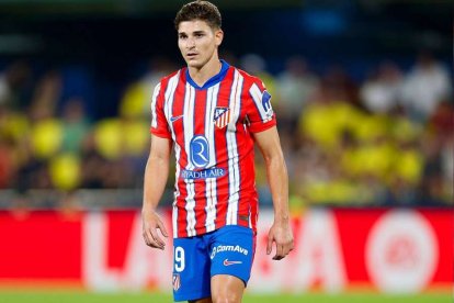 Julián Álvarez es delantero de Atlético de Madrid.