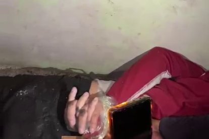 El ciudadano fue encontrado amarrado.