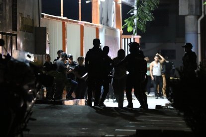 Policías investigan el caso, que causó asombro en aquella zona de Guayaquil.