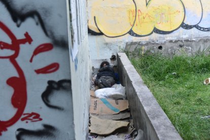 La indigencia es otro problema que aqueja a los habitantes del Centro Histórico.