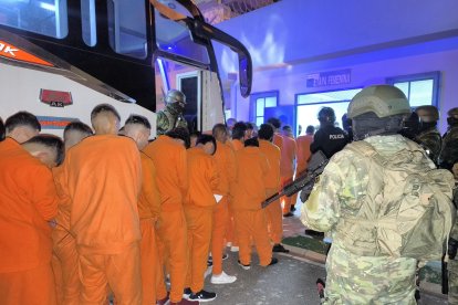 También varones fueron trasladados a Ambato.